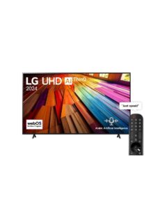 86 inch lg uhd ai ua8500 4k smart tv ai magic remote hdr10 webos25 2025 86ua85006la amaq black