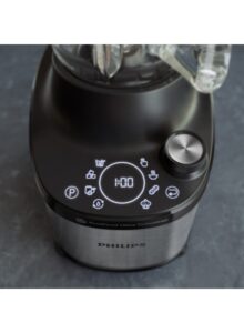 glass jar high speed blender 7000 series 12 speed setting, 6 quick programs, 2 l 1500 w hr3760/00 black