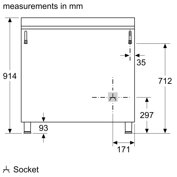 BOSCH 90X60 CM 5 GAS BURNERS COOKER - Image 10