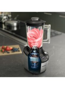 glass jar high speed blender 7000 series 12 speed setting, 6 quick programs, 2 l 1500 w hr3760/00 black