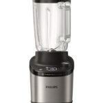 glass jar high speed blender 7000 series 12 speed setting, 6 quick programs, 2 l 1500 w hr3760/00 black