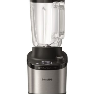 glass jar high speed blender 7000 series 12 speed setting, 6 quick programs, 2 l 1500 w hr3760/00 black