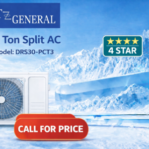Jet General 2.5 Ton AC 30,000 BTU – 4 Star Powerful Cooling | Best Price in UAE