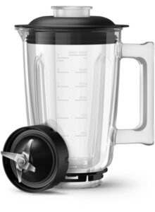 glass jar high speed blender 7000 series 12 speed setting, 6 quick programs, 2 l 1500 w hr3760/00 black
