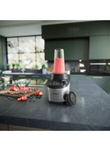 glass jar high speed blender 7000 series 12 speed setting, 6 quick programs, 2 l 1500 w hr3760/00 black