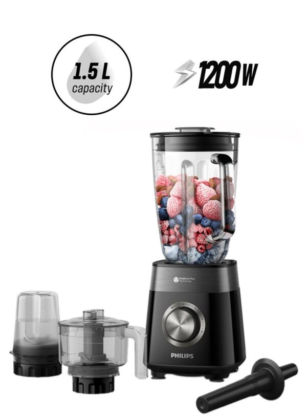 5000 series blender 1.5 l 1200 w hr3033/00 black