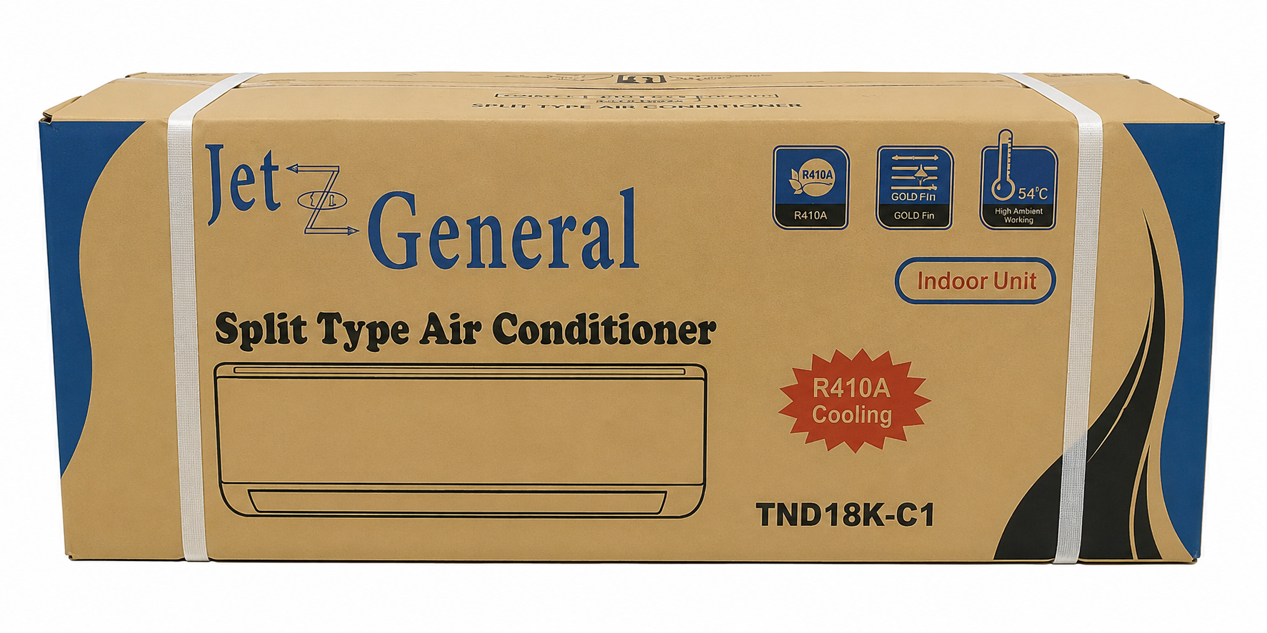 Jet General 1.5 Ton Split Wall Mounted Air Conditioner – Model TND18K-C1 - Image 3