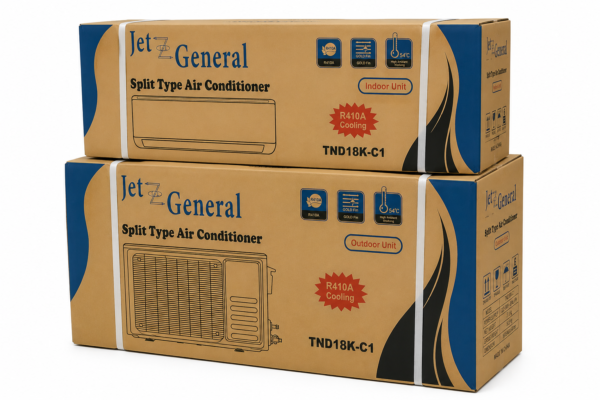 Jet General 1.5 Ton Split Wall Mounted Air Conditioner – Model TND18K-C1