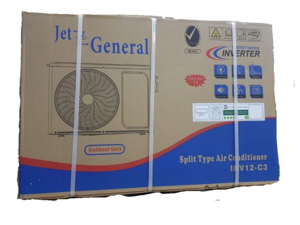 Jet General 1 Ton Inverter Split Wall Mounted Air Conditioner 4 Star – Model INV12-C3